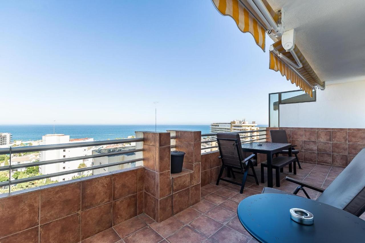 Vistas Azules -- Remodeled, Large Terrace, Spectacular Ocean Views And Beach Level Access Torremolinos Bagian luar foto