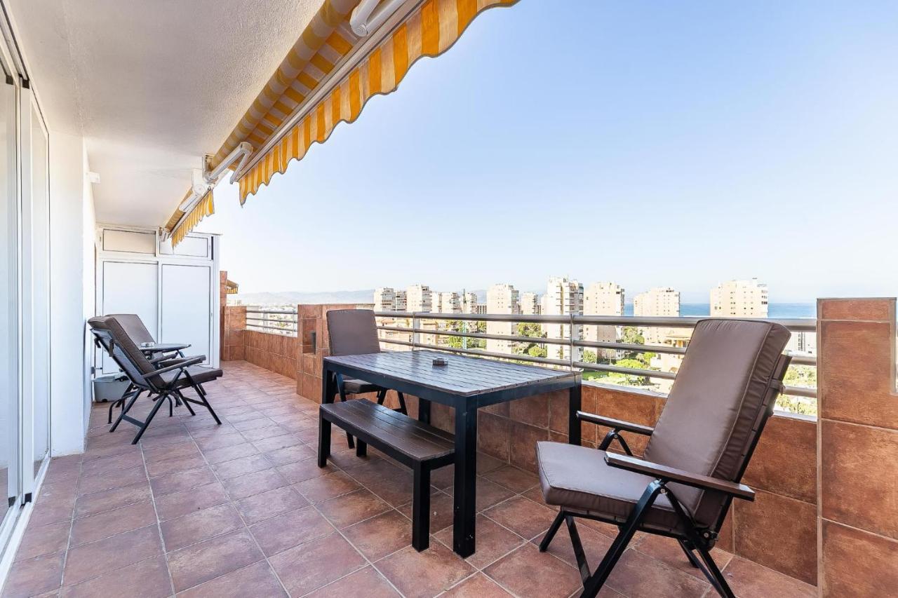 Vistas Azules -- Remodeled, Large Terrace, Spectacular Ocean Views And Beach Level Access Torremolinos Bagian luar foto