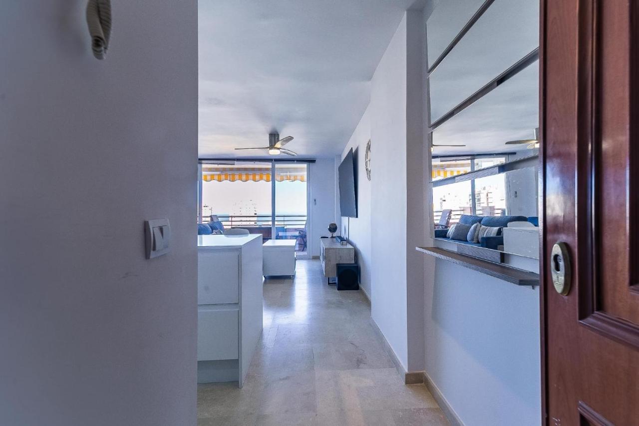 Vistas Azules -- Remodeled, Large Terrace, Spectacular Ocean Views And Beach Level Access Torremolinos Bagian luar foto